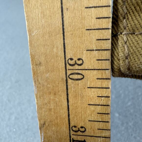 Levi's 513 Men's 40x30 Mustard Gold Straight Leg Preppy Business Casual Normcore - Picture 13 of 14